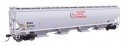 67′ Trinity 6351 4-Bay Covered Hopper - Ready to Run -- Badger State Ethanol BSEX 635105, HO, WalthersProto 110313