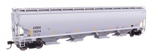 67′ Trinity 6351 4-Bay Covered Hopper - Ready to Run -- Chicago Freight Car Leasing Co. CRDX 1521, HO, WalthersProto 110318