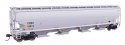 67′ Trinity 6351 4-Bay Covered Hopper - Ready to Run -- Chicago Freight Car Leasing Co. CRDX 1521, HO, WalthersProto 110318