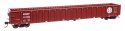 68′ Railgon Gondola - Ready To Run -- BNSF Railway 517898, HO, WalthersMainline 6462