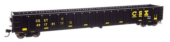 68′ Railgon Gondola - Ready To Run -- CSX 491781, HO, WalthersMainline 6468