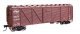 40′ ARA Single Sheathed Boxcar with Dreadnaught Ends - Ready to Run -- Milwaukee Road 714037, HO, WalthersMainline 40373