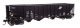 50′ 100-Ton 4-Bay Hopper - Ready to Run -- Chicago & North Western(TM) 63614, HO, WalthersMainline 57804