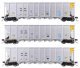 50′ RD-4 Hopper 3-Pack - Ready to Run -- American Electrical Power Service Corp. AEPX 20433, 20, HO, WalthersMainline 56868