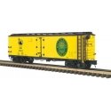 40′ Steel Reefer - 2-Rail - Ready to Run - Master -- Central Railroad of New Jersey (yellow, Ballantine Heritage India Pale Al