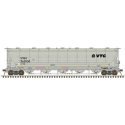 Trinity 5660 PD Covered Hopper - Ready to Run -- VTG North America VTGX 562040 (gray, HO, Atlas Model Railroad Co. 20007514