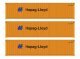 40′ Fully Corrugated Container - 3-Pack -- Hapag-Lloyd, HO, Walthers SceneMaster 18252