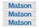 40′ Fully Corrugated Container - 3-Pack -- Matson, HO, Walthers SceneMaster 18253