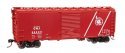 40` ACF Welded Boxcar w/8` Youngstown Door - Ready to Run -- Central of New Jersey 20530, HO, WalthersMainline 45204