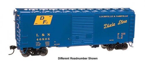40` ACF Welded Boxcar w/8` Youngstown Door - Ready to Run -- Louisville & Nashville 46837, HO, WalthersMainline 45215