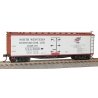 Early 40′ Wood Reefer - Kit -- North Western Refrigerator Line NWX 84095 (gray, Boxcar Red), HO, Accurail Inc 4902