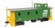 30′ GTW Style Wood Caboose with Offset Coupola - Ready To Run -- Burlington Northern 11106, HO, WalthersProto 103256