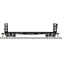 42′ Pulpwood Flatcar with Load - Ready to Run -- Cotton Belt SSW 88532 (black), N, Atlas Model Railroad Co. 50006958