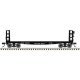 42′ Pulpwood Flatcar with Load - Ready to Run -- Cotton Belt SSW 88543 (black), N, Atlas Model Railroad Co. 50006959