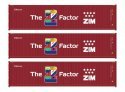 40′ Fully Corrugated Container - 3-Pack -- ZIM (The Z Factor), HO, Walthers SceneMaster 18257
