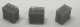 Truck Frame Load -- Fits Gondolas or Flatcars, Unpainted 3-D Print pkg(3), N, Phoenix Precision Models 30634
