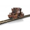 Slag Car - Ready to Run -- 24 (Weathered, Boxcar Red), G, LGB 40561