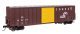 50′ ACF Exterior Post Dreadnaught End Plate B Boxcar - Ready to Run -- Conrail 166967, HO, WalthersMainline 46040