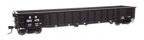 53′ Corrugated-Side Gondola - Ready To Run -- Burlington Northern 565479, HO, WalthersMainline 6075