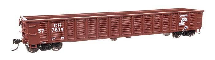 53′ Corrugated-Side Gondola - Ready To Run -- Conrail 577614, HO, WalthersMainline 6077
