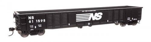 53′ Corrugated-Side Gondola - Ready To Run -- Norfolk Southern 611598, HO, WalthersMainline 6084