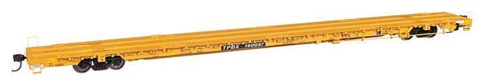 89′ Greenbrier TTX 110-Ton Flatcar - Ready to Run -- TTX TPDX 190097 (Military Use Only), HO, WalthersProto 104632