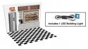 Hole-In-One Donut Shop - Spaces -- Interior Lighting and Detail Insert, HO, Walthers Cornerstone 4702