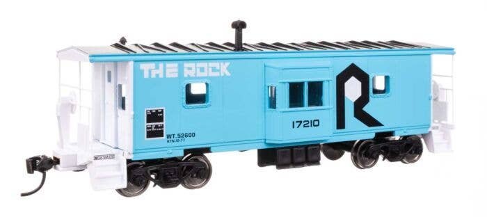 International Bay Window Caboose - Ready to Run -- Rock Island 17210, HO, WalthersMainline 8677