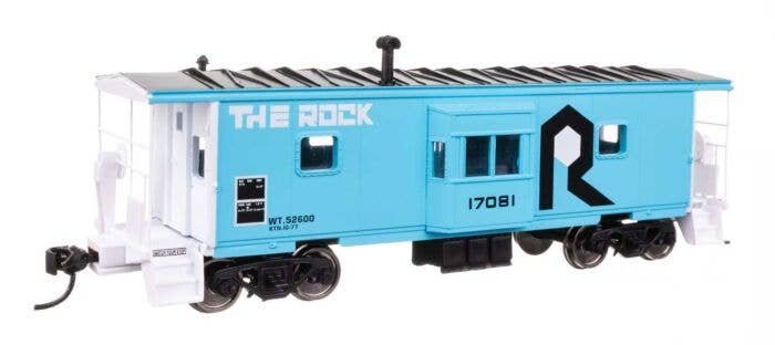 International Bay Window Caboose - Ready to Run -- Rock Island 17081, HO, WalthersMainline 8678