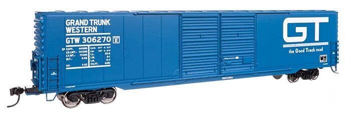 60′ Pullman-Standard Double Door Auto Parts Boxcar - Ready to Run -- Grand Trunk Western 306270, HO, WalthersMainline 3407