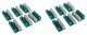 SNAPS! Wiring Connector for Tortoise Switch Machine -- 12-Volt pkg(12), All Scales, Accu Lites 1012