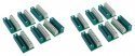SNAPS! Wiring Connector for Tortoise Switch Machine -- 12-Volt pkg(12), All Scales, Accu Lites 1012