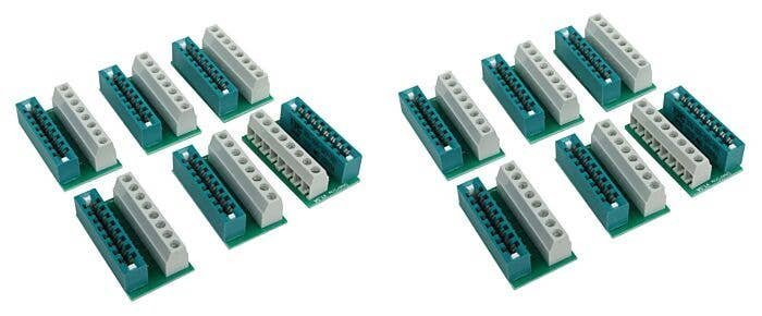 SNAPS! Wiring Connector for Tortoise Switch Machine -- 12-Volt pkg(12), All Scales, Accu Lites 1012
