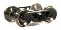 70-Ton ASF Ride-Control Trucks with 33′ Metal Wheels pkg(2), N, Atlas Model Railroad Co. BLMA9025