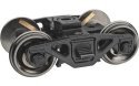 Roller Bearing 2-Rail Caboose Trucks -- 1 Pair, O, Atlas O 7068