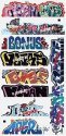 Mega Set Modern Tagger Graffiti Decals -- 13 pkg(10), N, Blair Line 1262