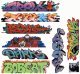 Mega Set Modern `Tagger` Graffiti Decals -- 9 pkg(9), N, Blair Line 1258