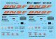 Railroad Decal Set -- BNSF Railway Liquefied Natural Gas Tank Car, HO, Microscale Industries Inc MC5040