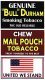 Barn Sign Decals -- Set 6 - Chew Mail Pouch, United We Stand, Bull Durham, HO, Blair Line 2255
