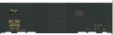 Railroad Decal Set -- St. Louis-San Francisco 40′ Steel Boxcar (Pullman Green, Frisco Logo), N, Tichy Train Group 10298N