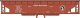 Railroad Decal Set -- Great Northern Ballast Hopper (Boxcar Red Car), HO, Tichy Train Group 10274