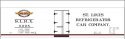 Railroad Decal Set -- St. Louis Refrigerator Car Co. SLRX 40′ Wood Reefer (white car), HO, Tichy Train Group 10297