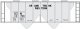 Railroad Decal Set -- Grand Trunk Western 2-Bay Covered Hopper (gray Car, Cement Car), HO, Tichy Train Group 10218