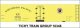 Railroad Decal Set -- Northern Pacific 40′ Wood Reefer (yellow car), HO, Tichy Train Group 10348