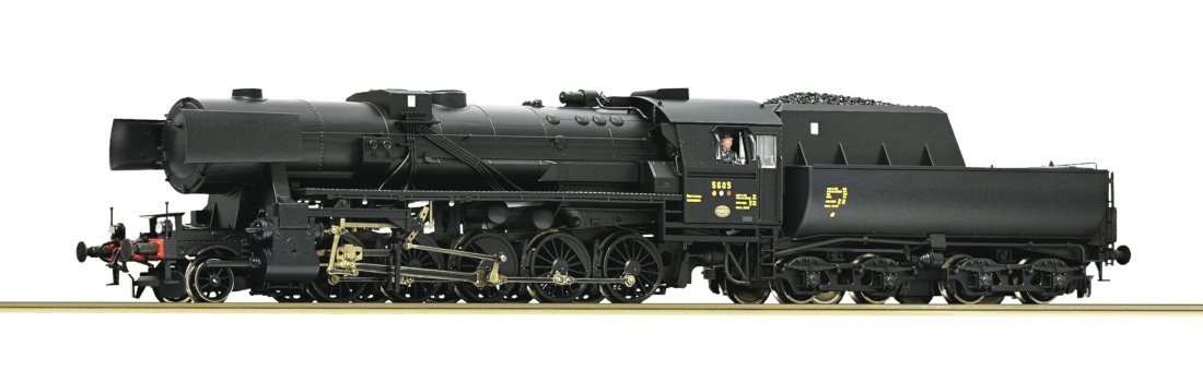 Steam locomotive 5605, CFL, HO, Roco 7100049