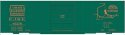 Railroad Decal Set -- Elgin, Joliet & Eastern 40′ Steel Boxcar (green Car, Map Around Chicago , HO, Tichy Train Group 10203