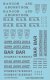 Railroad Decal Set -- Bangor & Aroostook Roadname Set (blue), HO, Tichy Train Group 10427