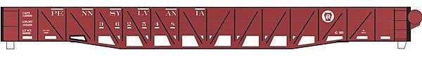 Railroad Decal Set -- Pennsylvania Railroad 53′ War Emergency Gondola (Circle Keystone), HO, Tichy Train Group 10153
