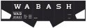 Railroad Decal Set -- Wabash USRA 2-Bay Hopper, HO, Tichy Train Group 10027