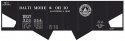 Railroad Decal Set -- Baltimore & Ohio Class N17 USRA 2-Bay Hopper (13 Great States Logo), HO, Tichy Train Group 10026
